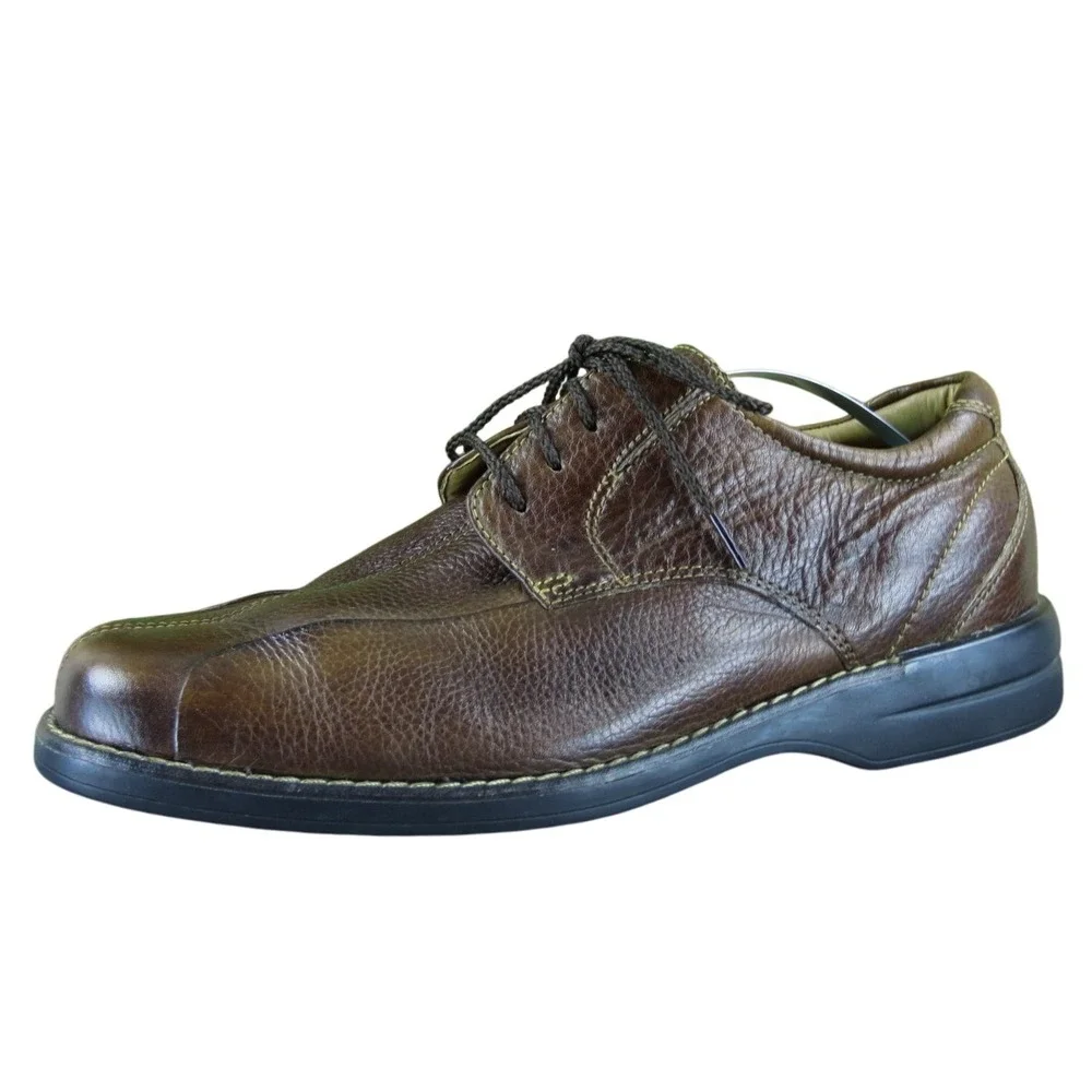 Dockers‎ ProStyle Men's Casual Shoes Brown 8M Leather Lace-Up Comfortable